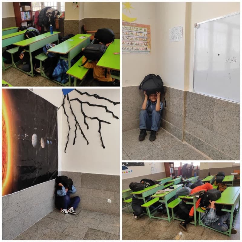 مانور زازله 